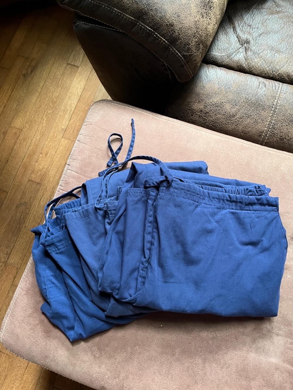 Scrubstar Navy Blue Medical Scrub Pants with Drawstring